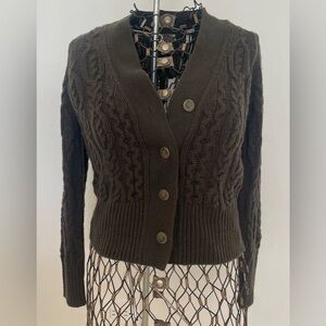 Vince NWT wool/cashmere cardigan